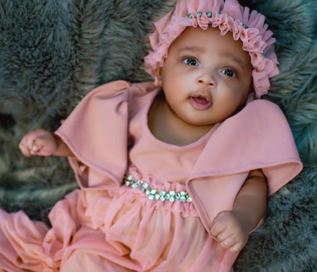 Usain Bolt shares first photos of his child little girl, uncovering a name fit for a victor